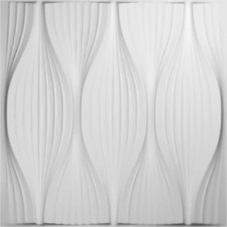 Ekena Millwork 19 5/8in. W x 19 5/8in. H Willow EnduraWall Decor 3D Wall Panel Covers, Total 32.1 Sq. Ft., 12PK WP20X20WWWH-CASE-12